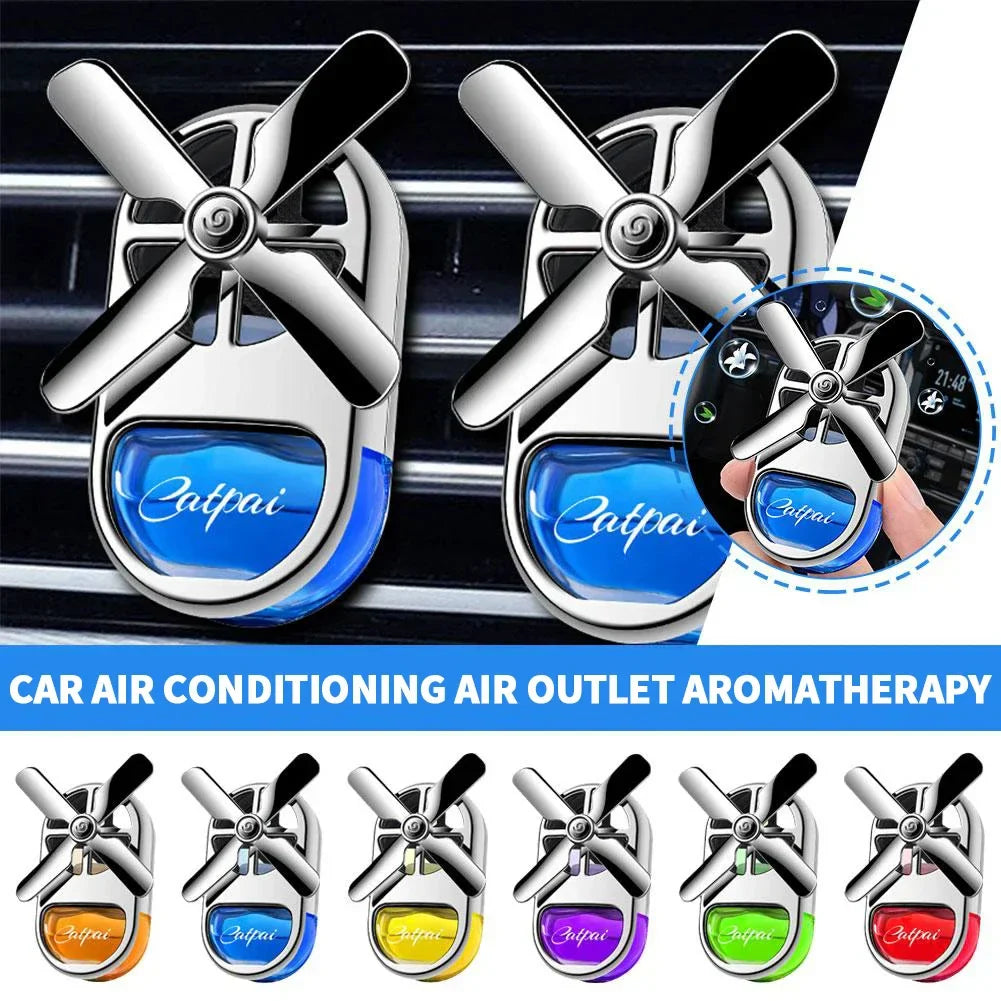 Obrotowy odświeżacz powietrza – mini aromaterapia do auta