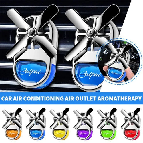 Obrotowy odświeżacz powietrza – mini aromaterapia do auta