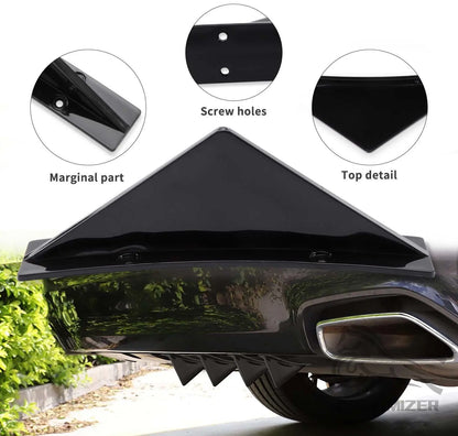 4x Shark Fins do tylnego zderzaka – uniwersalne