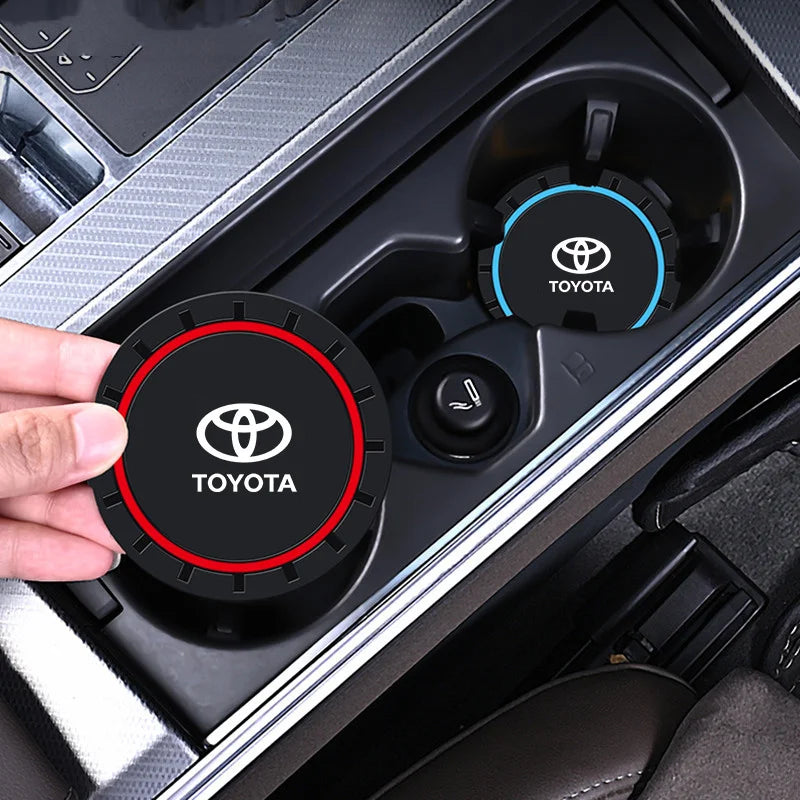 2x maty antypoślizgowe na kubek Toyota