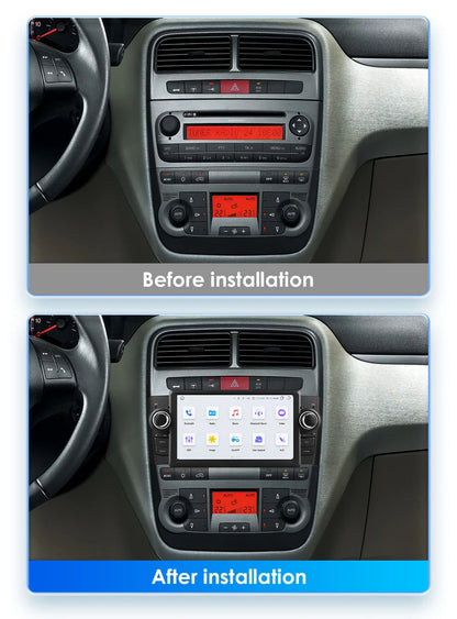 Hizpo Octa Core 7862 radio samochodowe do FIAT Grande Punto 2007-2012