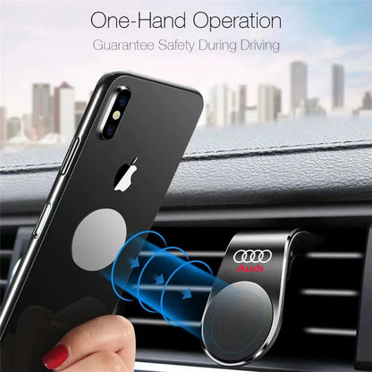 Magnetyczny uchwyt na telefon do Audi